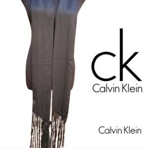 Calvin‎ Klein fringe scarf/ belt NEW